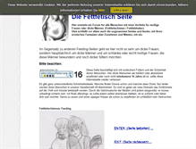 Tablet Screenshot of fettfetisch.de